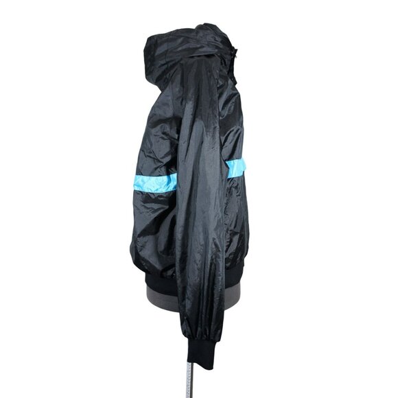 Seattle Blues vintage 90s stash hood 1/2 zip water resistant windbreaker jacket - Picture 4 of 14